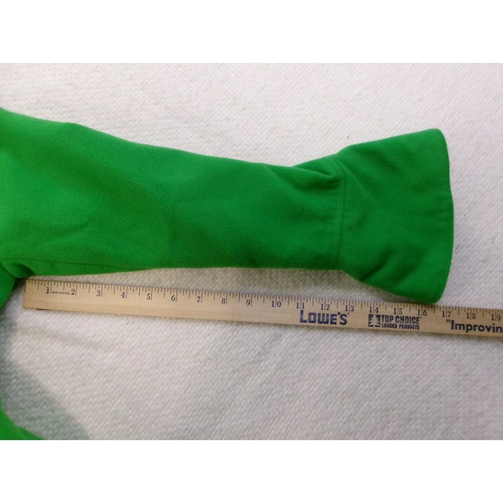 Crown‎ & Ivy Green Double Breasted Peacoat Bell Sleeve Gold Buttons XS